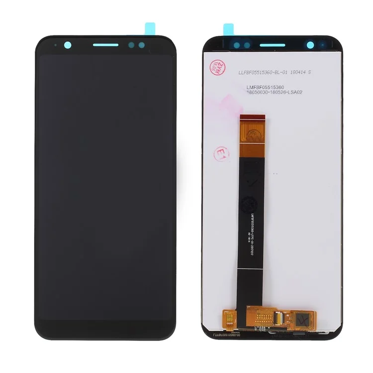 Pieza de reparación de pantalla LCD y conjunto digitalizador OEM para Asus Zenfone Max (M1) ZB555KL (sin logotipo) - Negro