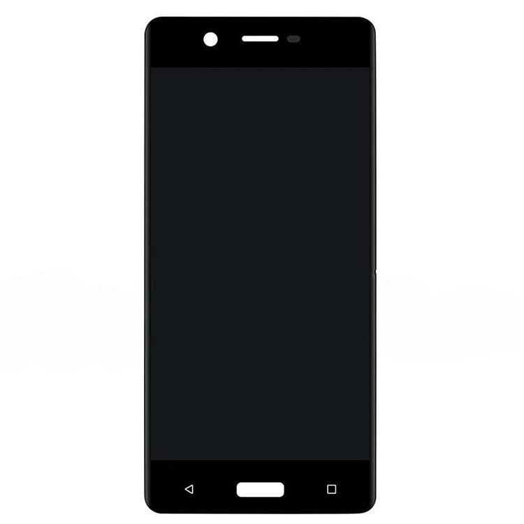 For Nokia 5 (2017) LCD Screen and Digitizer Assembly Part Replacement (Non-OEM Screen Glass Lens, OEM Other Parts) - Black