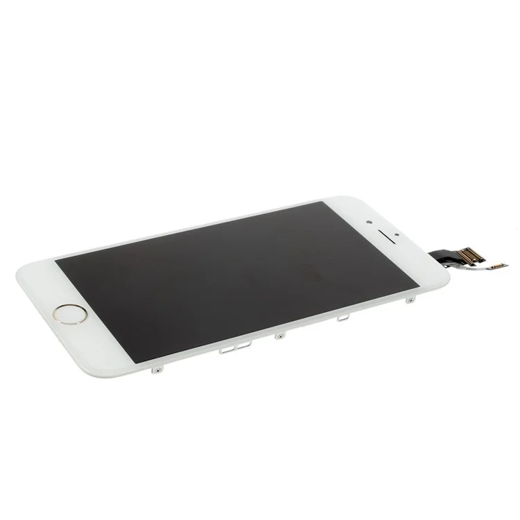 Für Iphone 6 4.7 Lcd-bildschirm Und Digitalisierer-montage-reparaturteil Mit Kleinen Teilen (hergestellt Von China Hersteller, ESR+Full View, 380-450cd/m2 Helligkeit) - Weiß