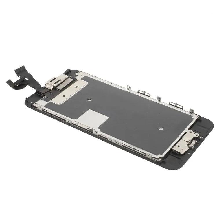 For iPhone 6s LCD Screen and Digitizer Assembly with Frame & Small Parts (Made by China Manufacturer, ESR+Full View, 380-450cd/m2 Brightness) - Black