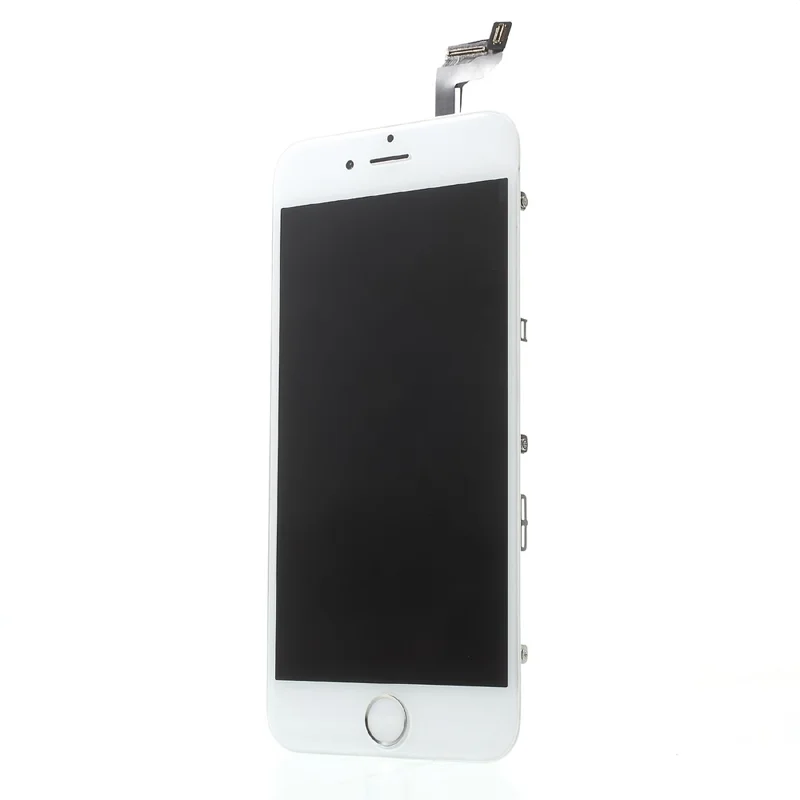 LCD Screen and Digitizer Assembly with Frame & Small Parts Replacement for iPhone 6s (Made by China Manufacturer, ESR+Full View, 380-450cd/m2 Brightness) - White