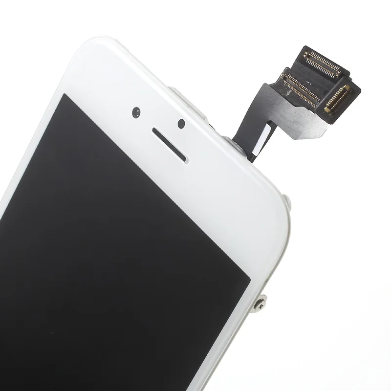 LCD Screen and Digitizer Assembly with Frame & Small Parts Replacement for iPhone 6s (Made by China Manufacturer, ESR+Full View, 380-450cd/m2 Brightness) - White