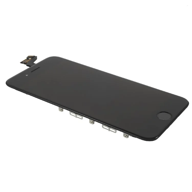 Para el Ensamblaje de Pantalla y Digitalizador LCD de Iphone 6s Plus Con Marco y Piezas Pequeñas (hechas Por el Fabricante de China, 380-450cd/m2 de Brillo) - Negro