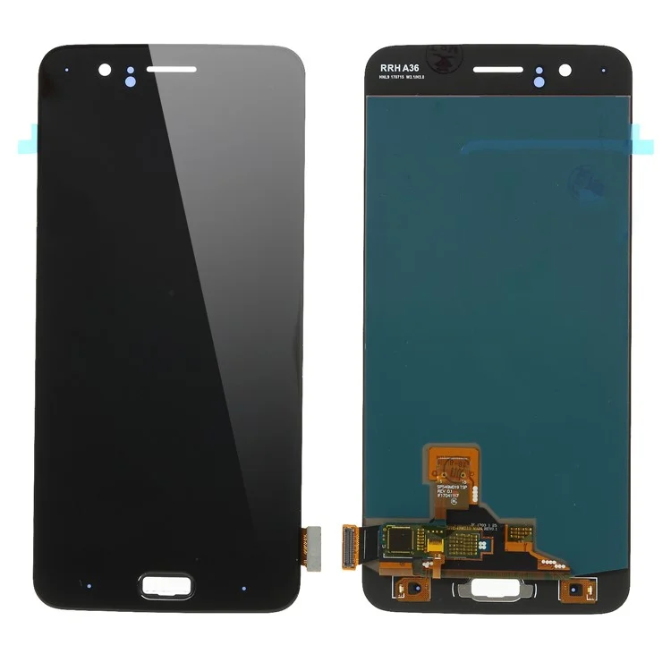 LCD Screen and Digitizer Assembly Replacement for OnePlus 5 (OLED Version) - Black