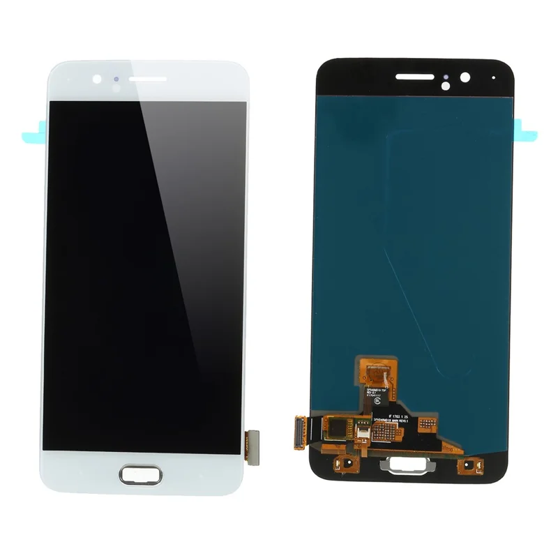 LCD-scherm en digitizer onderdeel voor OnePlus 5 (OLED-versie) - Wit