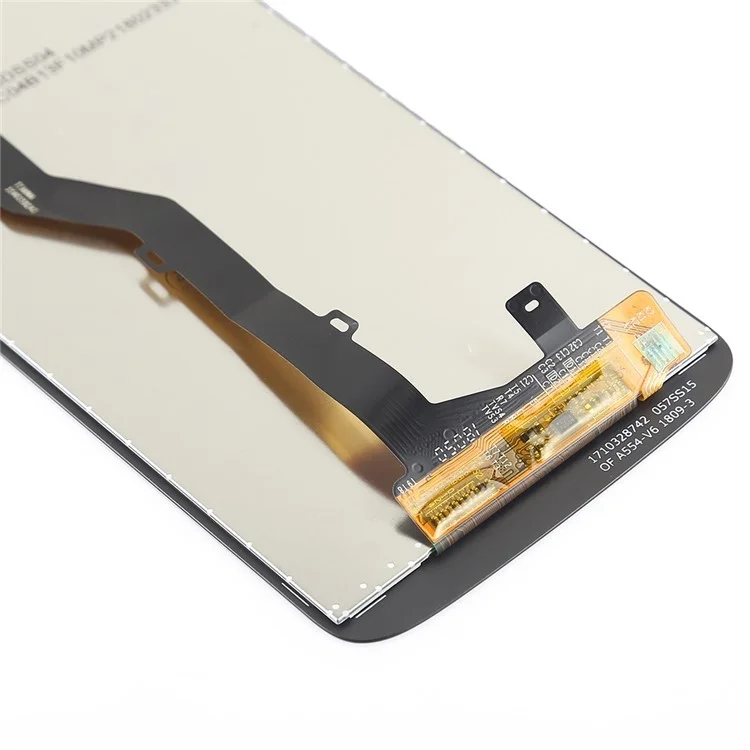 For Motorola Moto E5 LCD Screen and Digitizer Assembly Spare Part - Black