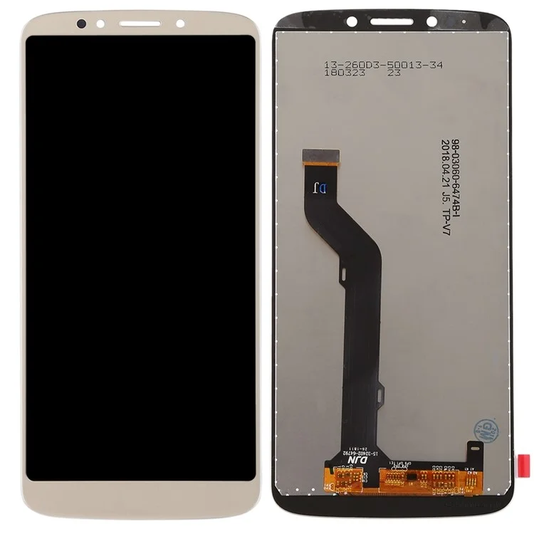 LCD Screen and Digitizer Assembly Repair Part for Motorola Moto E5 Plus (EU Version) - Gold