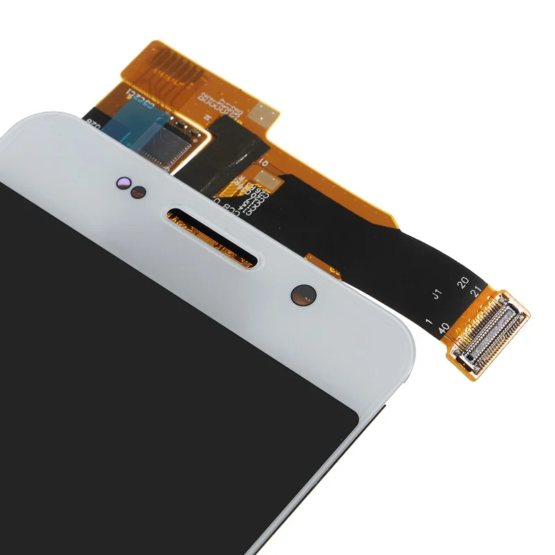 LCD Screen and Digitizer Assembly with Screen Brightness IC for Samsung Galaxy A3 A310F (TFT Version 2016) - White