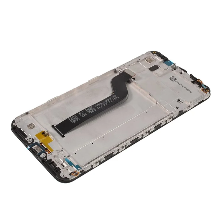 LCD Screen and Digitizer Assembly + Frame Part (without Logo) for Xiaomi Mi A2 Lite / Redmi 6 Pro - Black