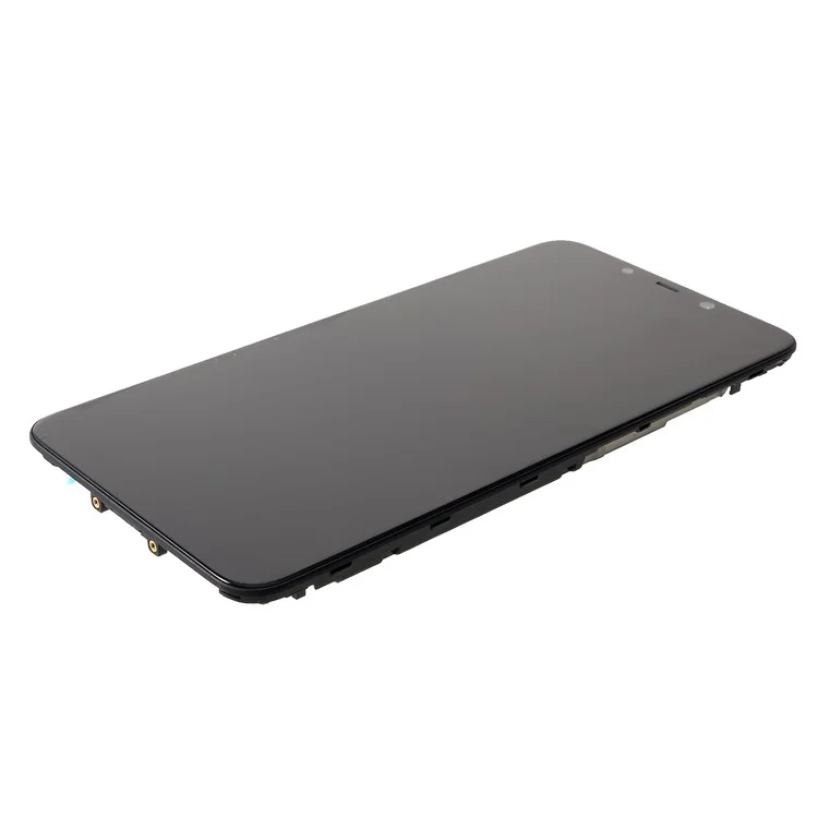 LCD Screen and Digitizer Assembly + Frame (without Logo) for Xiaomi Pocophone F1 / Poco F1 - Black