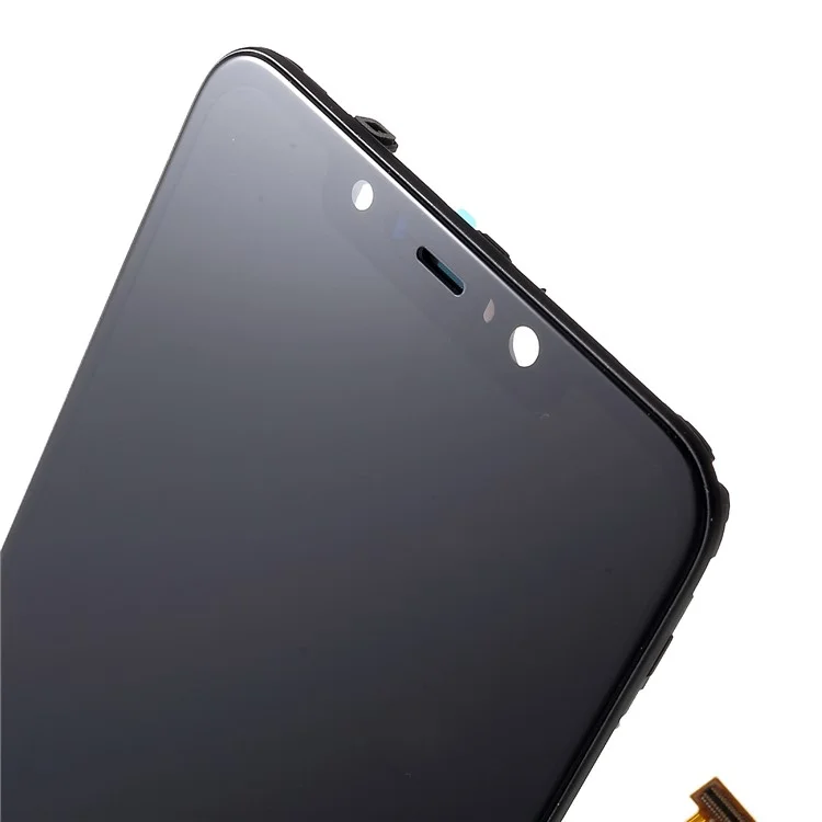 LCD Screen and Digitizer Assembly + Frame (without Logo) for Xiaomi Pocophone F1 / Poco F1 - Black