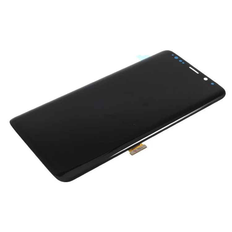 LCD Screen and Digitizer Assembly Spare Part for Samsung Galaxy S9+ G965 (Non-OEM Screen Glass Lens, OEM Other Parts) - Black