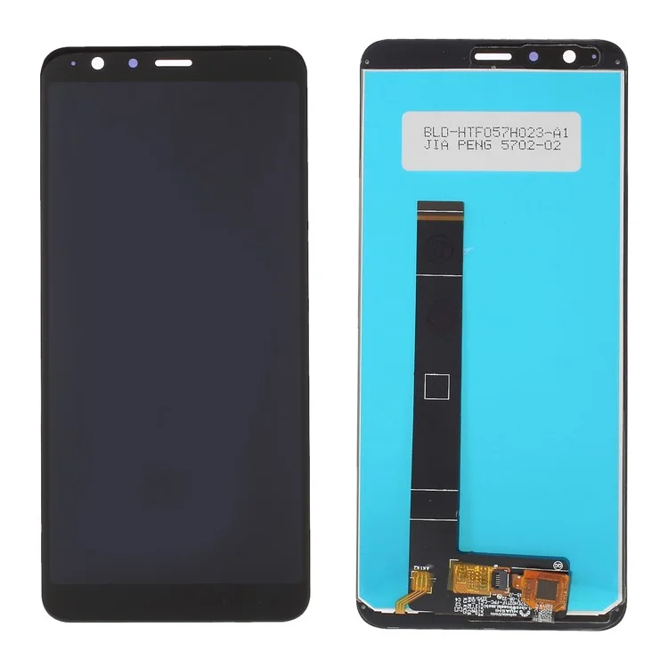 Assembly LCD Screen and Digitizer Assembly Repair Part for Asus ZenFone Max Plus (M1) ZB570TL (without Logo) - Black