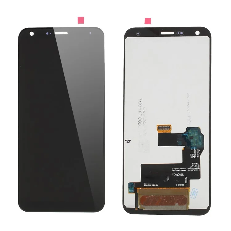 la Pantalla LCD OEM y el Ensamblaje Del Digitalizador Reemplazar Parte Para LG Q7 Q610 (sin Logotipo) - Negro