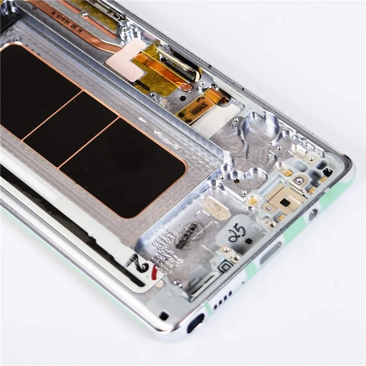 LCD Screen and Digitizer Assembly with Frame Part Replacement for Samsung Galaxy Note 8 SM-N950 - Silver