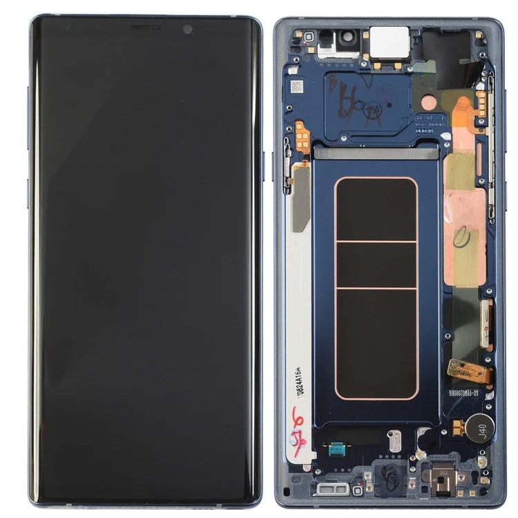 OEM LCD -bildschirm Und Digitalisierer -montage -teil + Frame Für Samsung Galaxy Note9 N960 - Blau