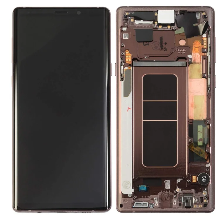 OEM -жк -экран и Замена в Сборе Дигитаза с Рамой Для Samsung Galaxy Note9 N960 - Коричневый