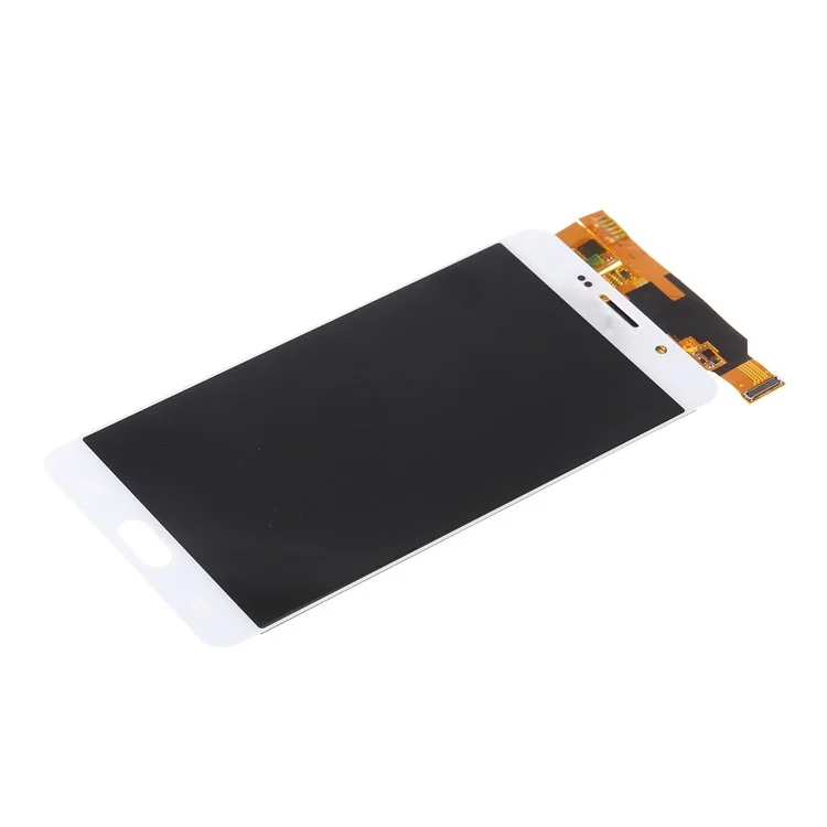 LCD Screen and Digitizer Assembly Replacement Part with Screen Brightness IC for Samsung Galaxy A7 (2016) A710 - White