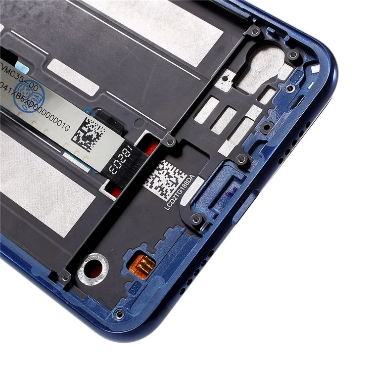 LCD Screen and Digitizer Assembly with Frame for Xiaomi Mi 8 Lite / Mi 8 Youth (Mi 8X) - Blue