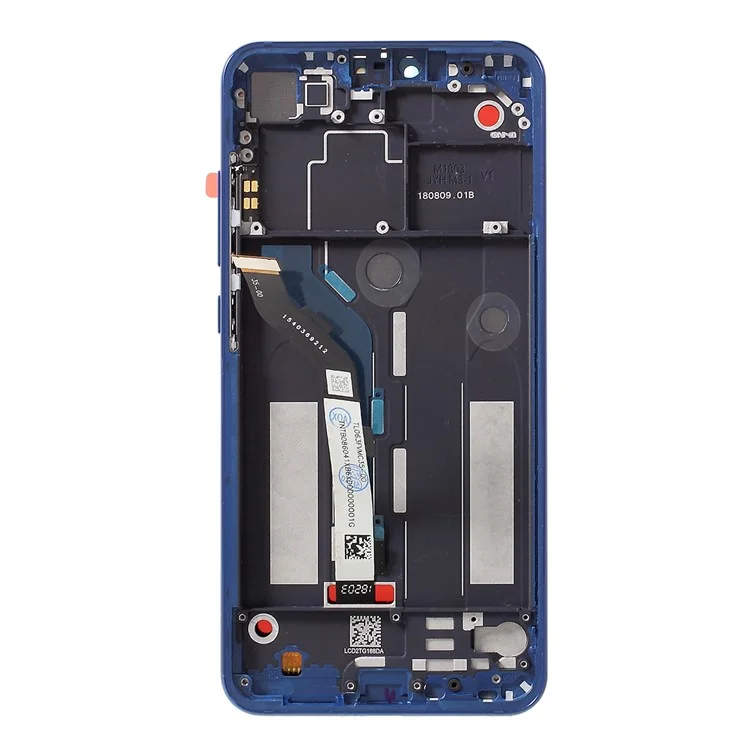 LCD Screen and Digitizer Assembly with Frame for Xiaomi Mi 8 Lite / Mi 8 Youth (Mi 8X) - Blue