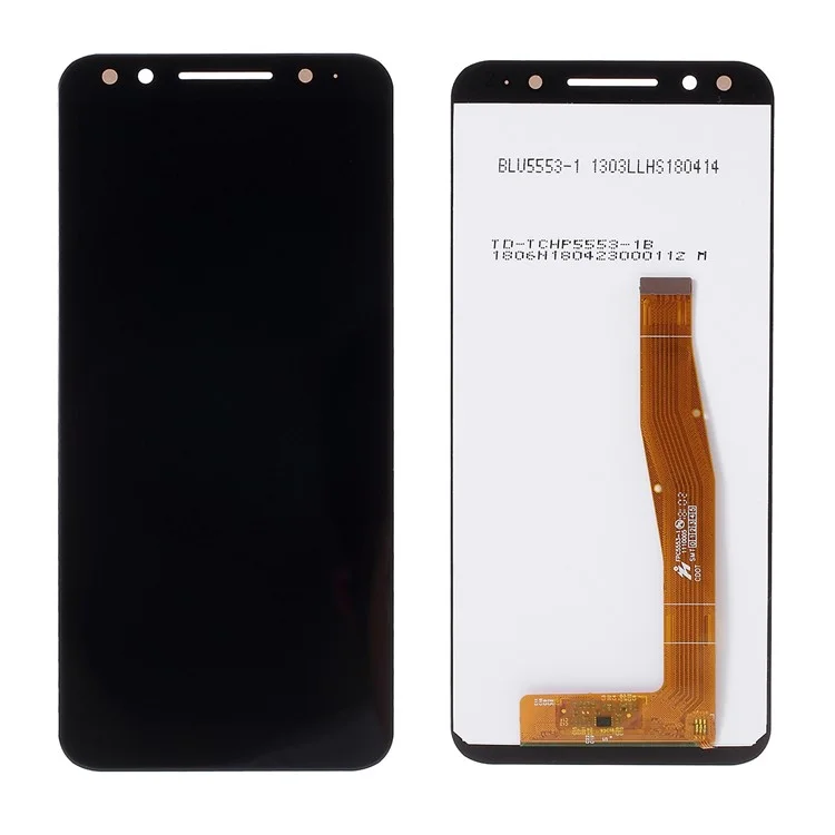 OEM LCD -bildschirm Und Digitalisiererbaugruppe Austausch Für Alcatel 3L 5034 - Schwarz