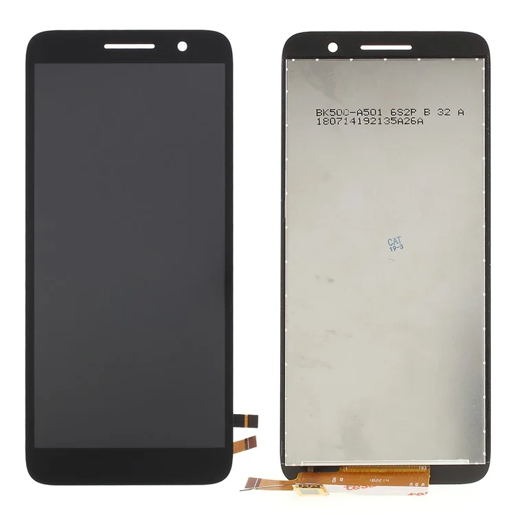 Assemblaggio di Schermo e Digitalizzatore LCD Per Alcatel 1 / Vodafone Smart E9 VFD520 - Nero