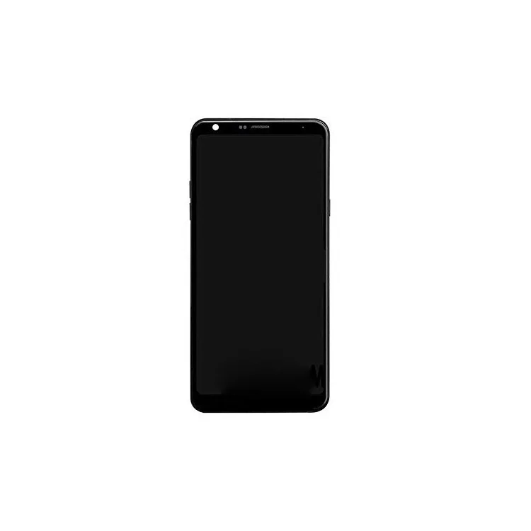 Parte de Ensamblaje de Pantalla LCD y Digitalización OEM Para LG Q7/q7 +/q7a Q610 (sin Logotipo) - Negro