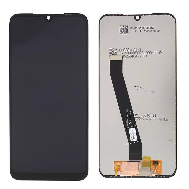 For Xiaomi Redmi 7 LCD Screen and Digitizer Assembly Replacement Part (without Logo) - Black