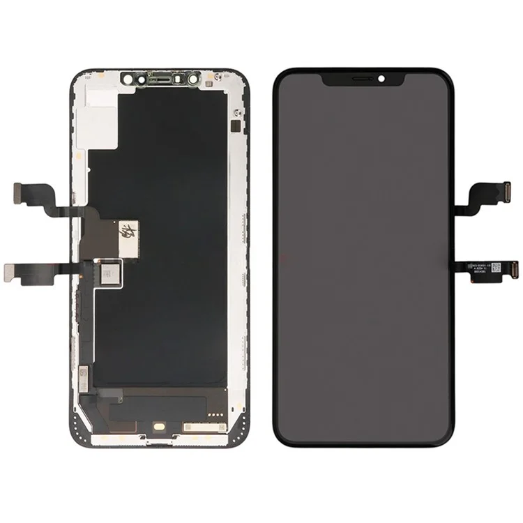 Tela LCD e Montagem do Digitalizador Substitua a Peça Para Iphone XS Max 6,5 Polegadas - Preto