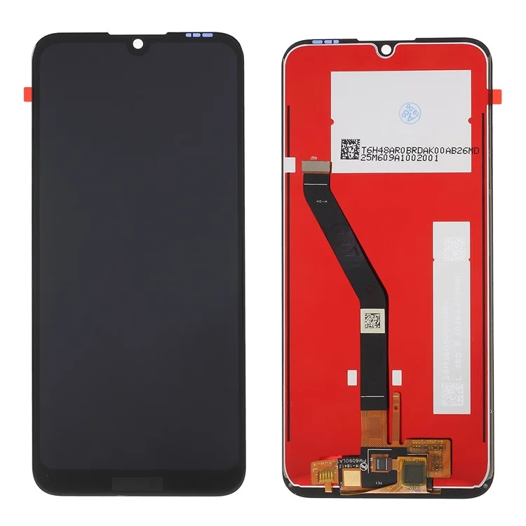 LCD -bildschirm Und Digitalisierer -montage -ersatz Für Huawei Y6 Pro (2019) / Y6 (2019, Mit Fingerabdrucksensor) / Y6 (2019, Ohne Fingerabdrucksensor) / Y6 Prime (2019) / Y6s (2019) - Schwarz