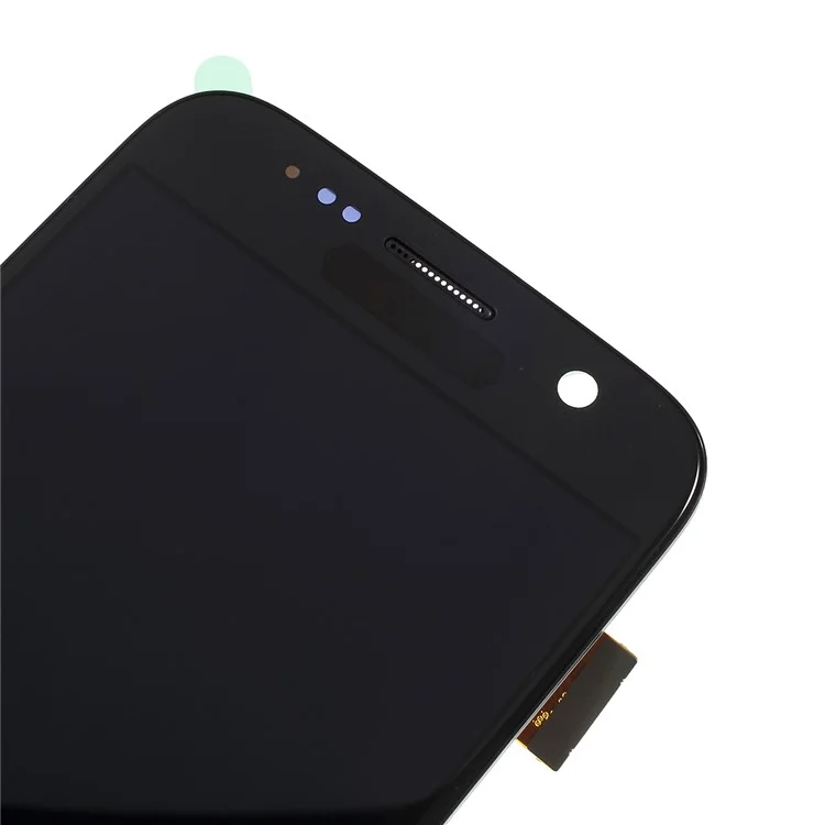 LCD Screen and Digitizer Assembly Repair Part with a Fingerprint Button Mat [TFT Version] for Samsung Galaxy S7 G930 - Black
