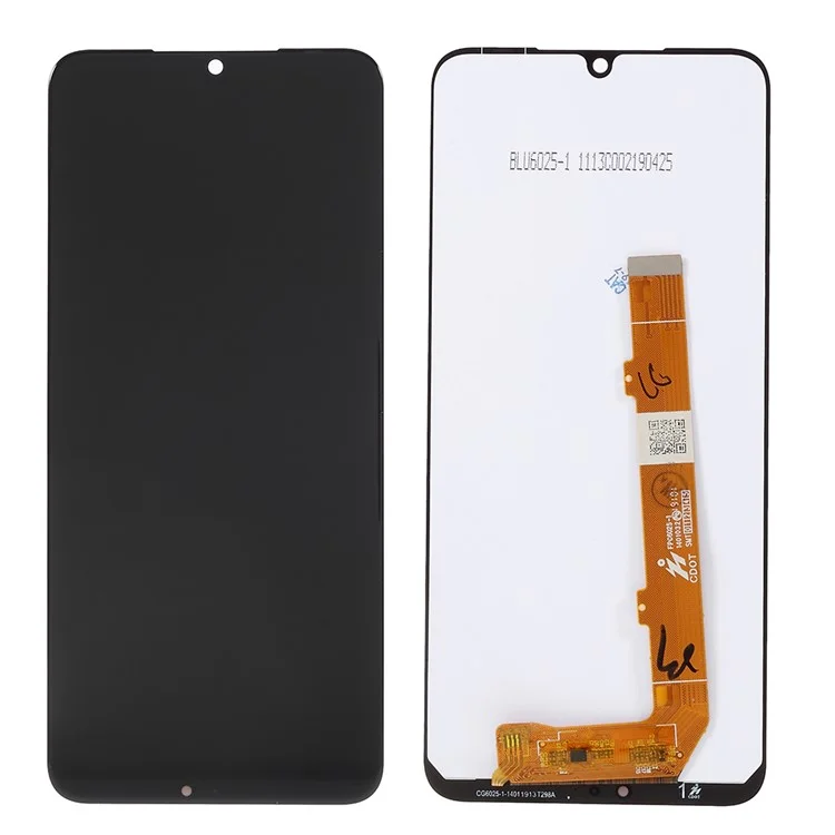 OEM LCD -bildschirm Und Digitalisierer -baugruppe Reparaturteil Für Alcatel 3 / 5053 (2019) - Schwarz