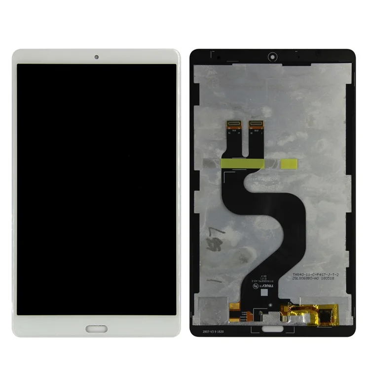 OEM Lcd-bildschirm Und Digitalisierer-montage-ersatz Für Huawei MediaPad M5 8.4 Sht-al09/sht-w09 - Weiß