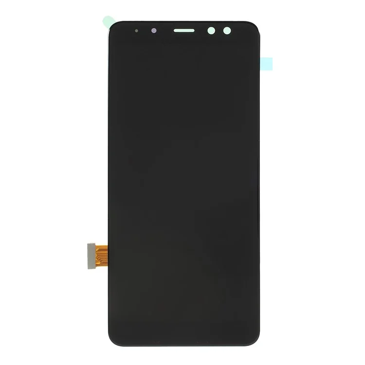 For Samsung Galaxy A8 (2018) A530 LCD Screen and Digitizer Assembly Replacement Part (TFT Version) (without Logo) - Black