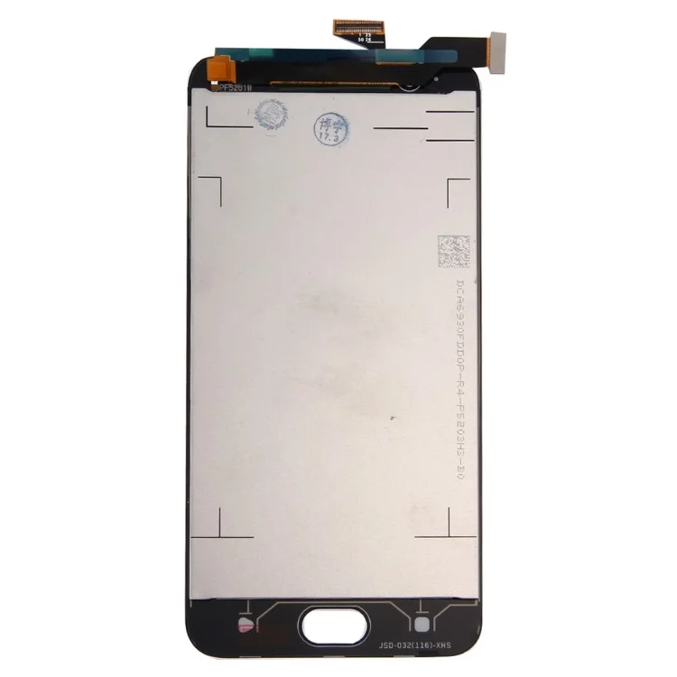 LCD Screen Digitizer Assembly with Frame for Oppo A57 - White