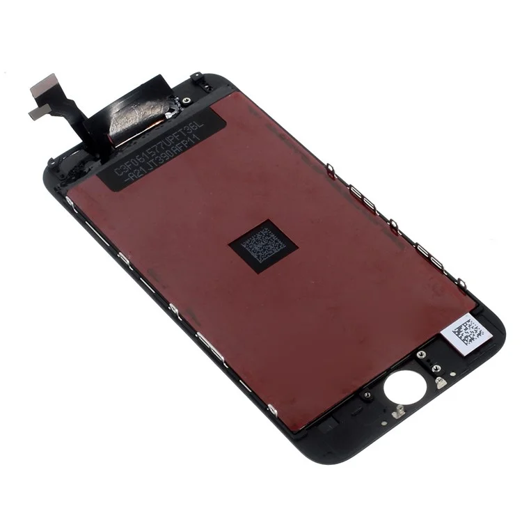 Per Iphone 6 4.7 Assemblaggio di Schermo e Digitalizzatore LCD + Parte di Telaio (realizzata Dal Produttore Cinese, Luminosità 350-400cd/m2) (senza Logo) - Nero