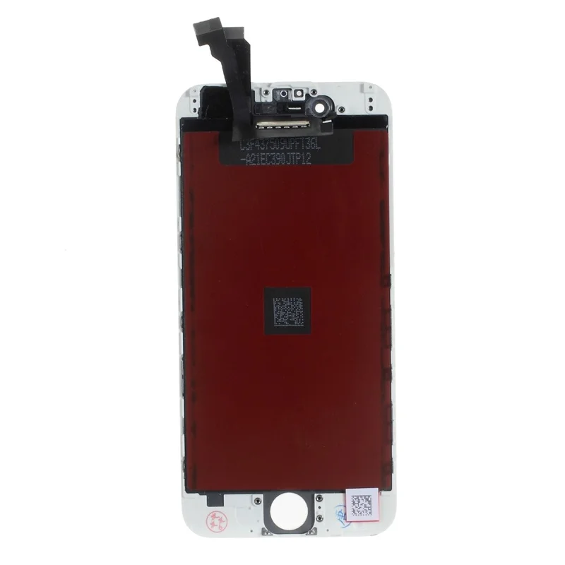 For iPhone 6 4.7 LCD Screen and Digitizer Assembly +Frame Part (Made by China Manufacturer, 350-400cd/m2 Brightness) (without Logo) - White