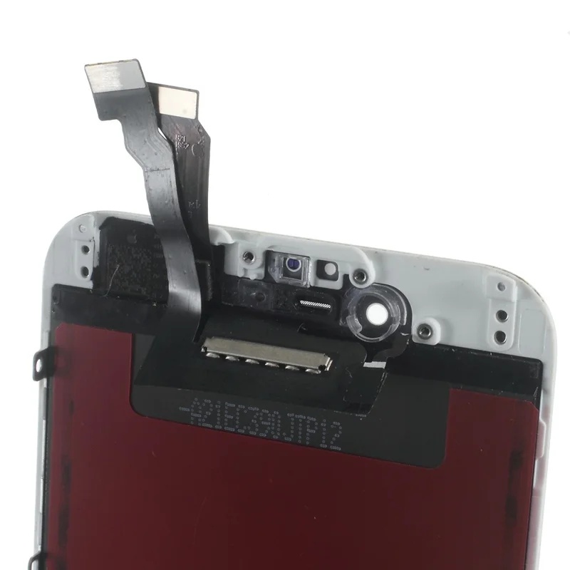 For iPhone 6 4.7 LCD Screen and Digitizer Assembly +Frame Part (Made by China Manufacturer, 350-400cd/m2 Brightness) (without Logo) - White