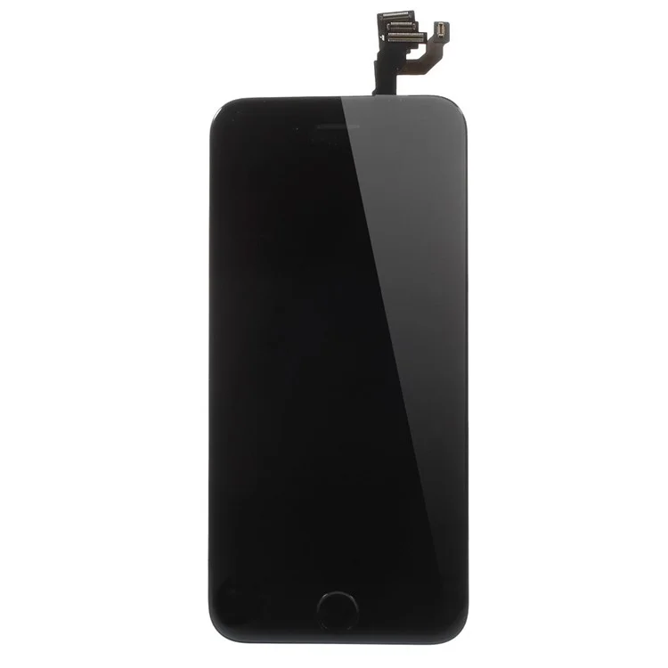 For iPhone 6 4.7 LCD Screen and Digitizer Assembly Part with Small Parts (Made by China Manufacturer) - Black