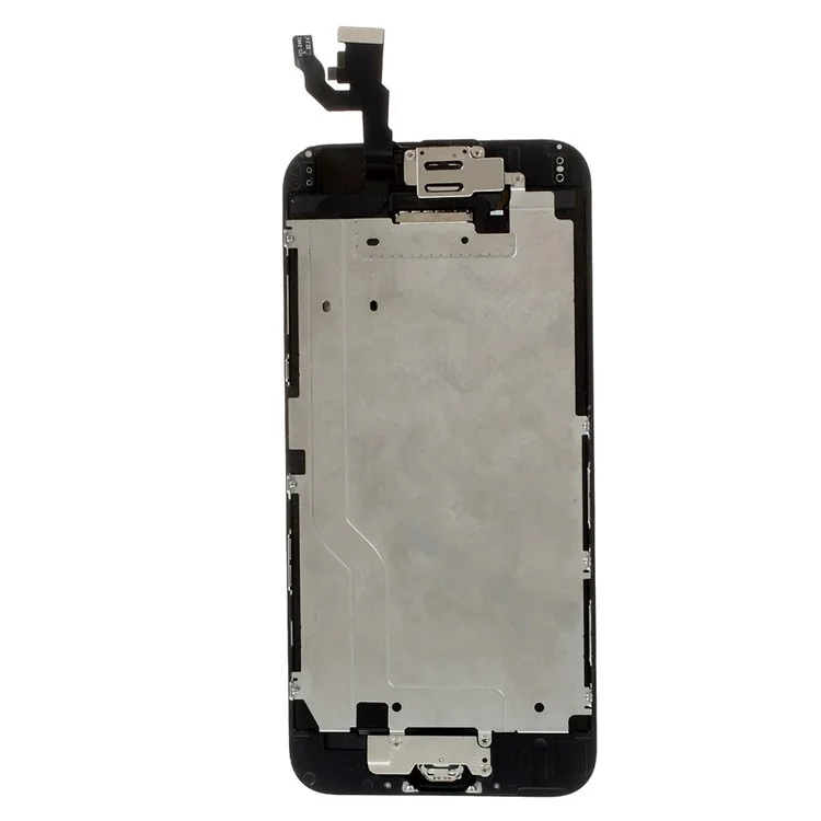 For iPhone 6 4.7 LCD Screen and Digitizer Assembly Part with Small Parts (Made by China Manufacturer) - Black