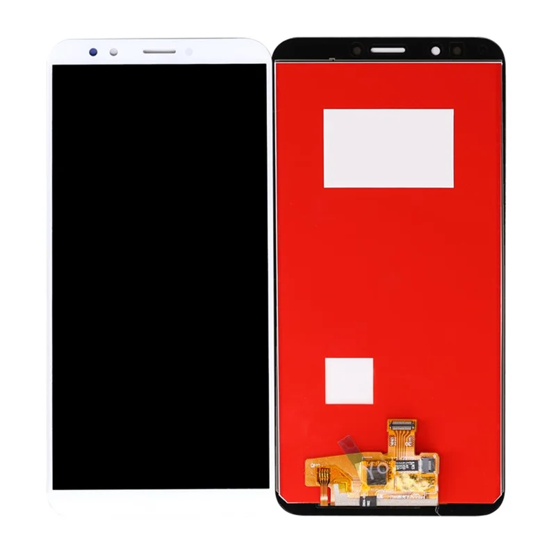 LCD Screen and Digitizer Assembly Part for Huawei Y7 Prime (2018)/Y7 (2018)/Y7 Pro (2018) - White