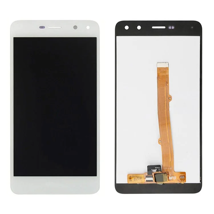 LCD Screen and Digitizer Assembly Spare Part for Huawei Y6 (2017)/Y5 (2017) - White