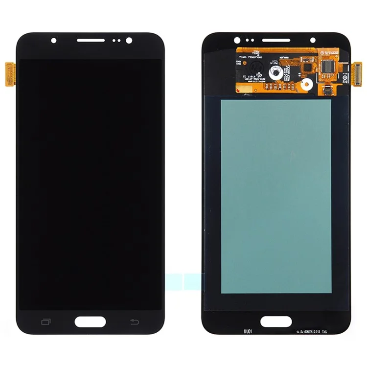 LCD Screen and Digitizer Assembly Replacement for Samsung Galaxy J7 (2016) J710 (OLED Version) - Black