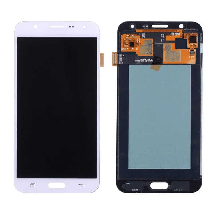 LCD Screen and Digitizer Assembly Replacement for Samsung Galaxy J7 SM-J700F (2015) (OLED Version) - White