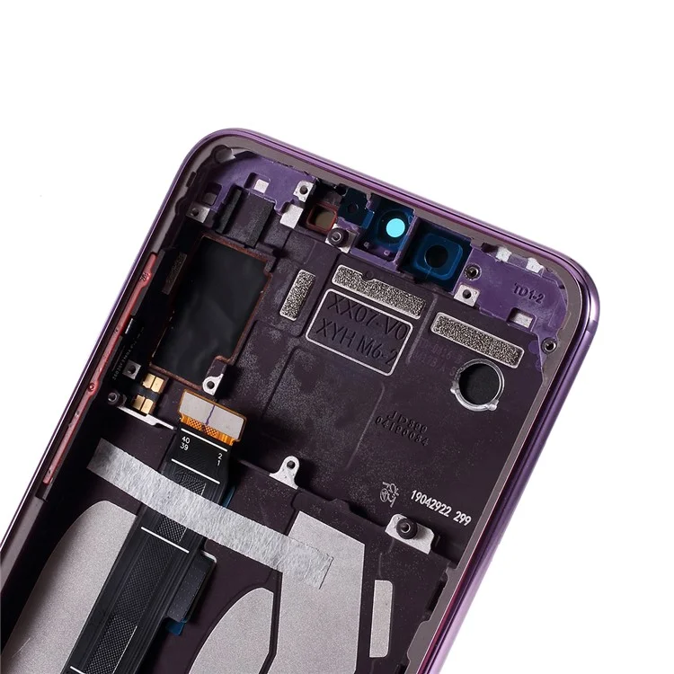 OEM LCD Screen and Digitizer Assembly Part with Front Housing for Xiaomi Mi 9 SE - Purple