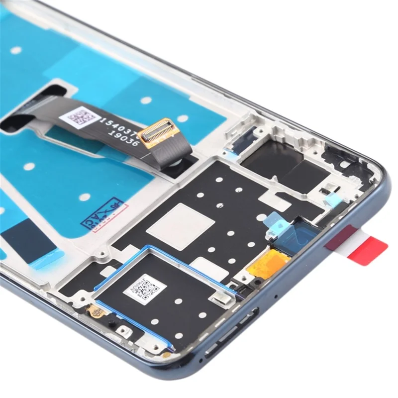 Zestaw ekranu LCD i cyfrowego + ramka wymienna (bez logotypu) do Huawei nova 4e - Czarny