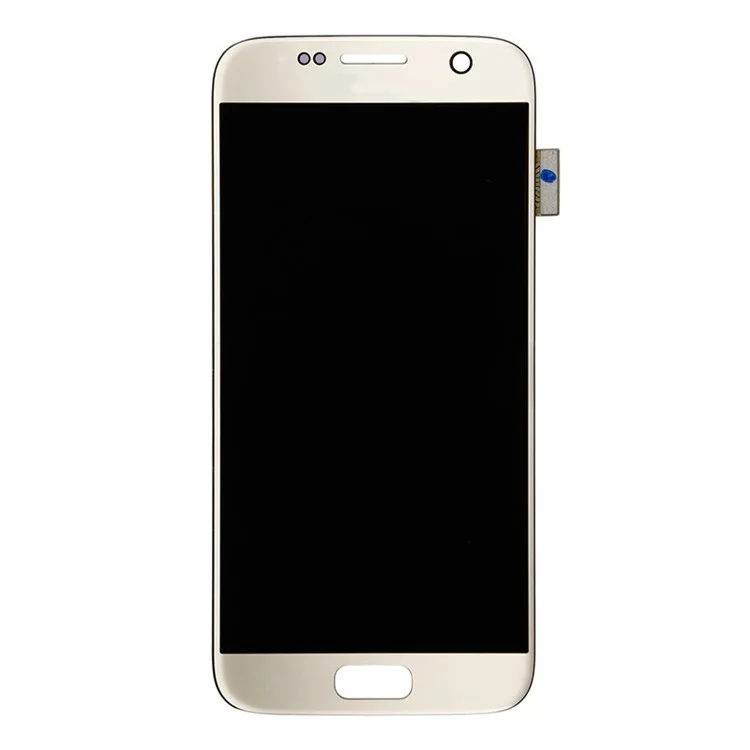 OEM LCD Screen And Digitizer Assembly Para Samsung Galaxy S7 G930 - Cor de Ouro