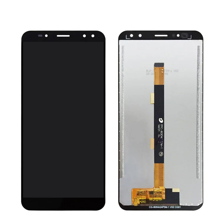 OEM LCD Screen and Digitizer Assembly Replace Part (without Logo) for Ulefone Power 3/3S - Black