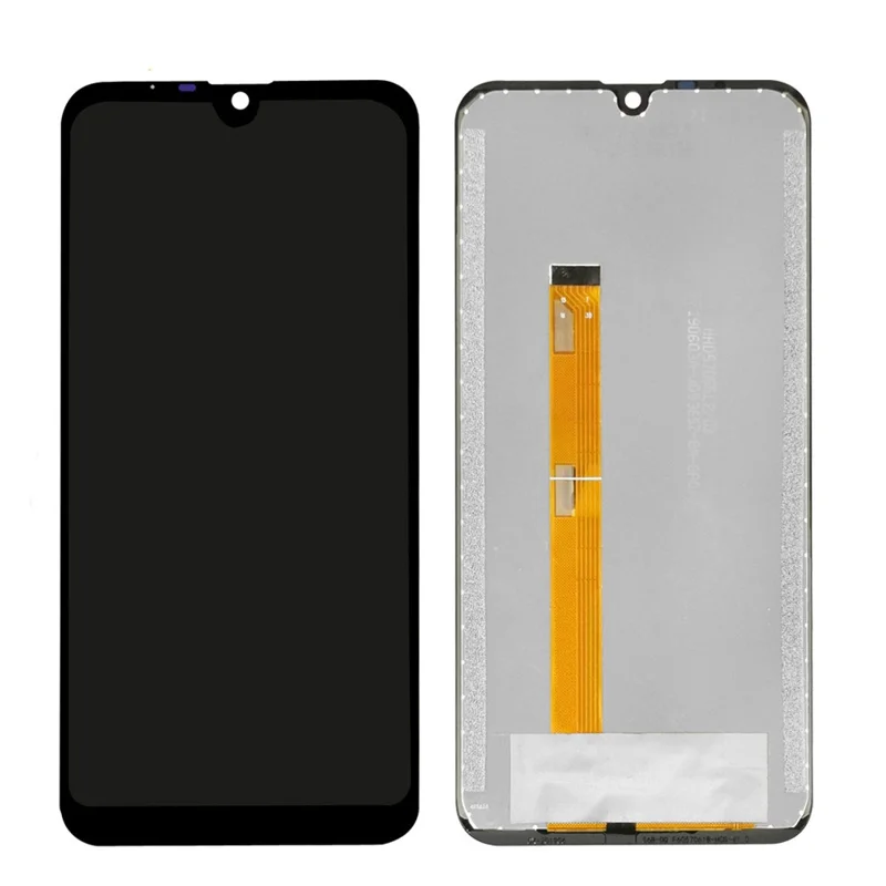 Zamiennik oryginalnego ekranu LCD i zestawu digitizera do Oukitel C16 Pro / C16 (bez logotypu) - Czarny