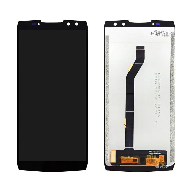 Сборка экрана OEM LCD и цифрового блока замены для Oukitel K10 - черный